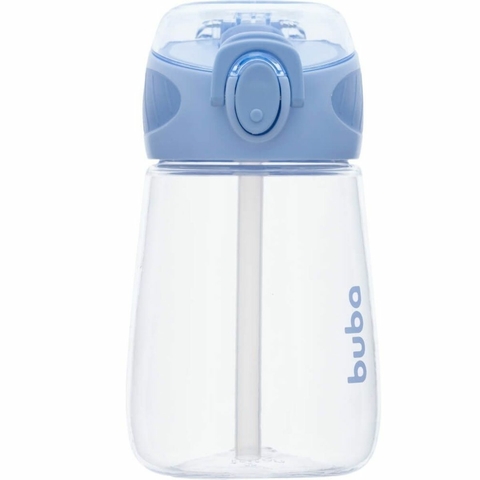 Copo 300ml Para Bebês Antivazamento Com Canudo de Silicone Buba