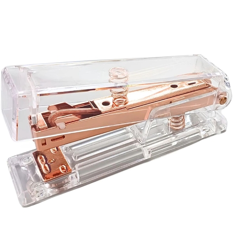 Grampeador Tilibra de Mesa G107 Ouro Rose 20 Folhas