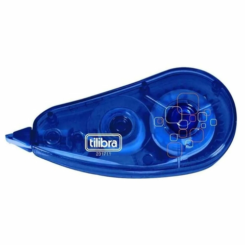Corretivo em Fita 5mm x 6m Azul - Tlibra