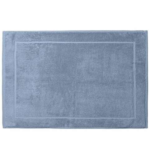 Toalha de Piso Karsten Fio Dupla Torção 100% Algodão Azul