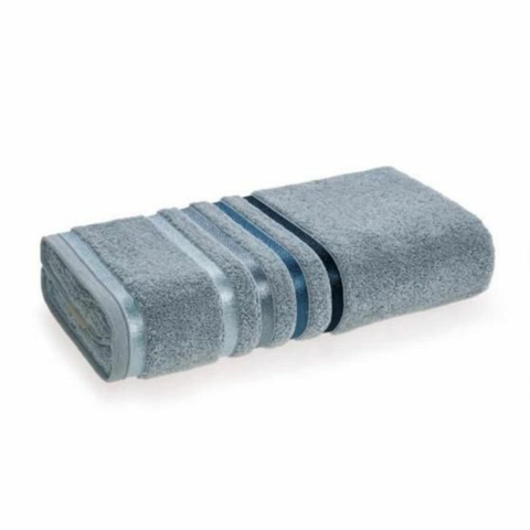 Toalha De Banho Lumina Azul Sereno/azul Karsten Cor U Lisa