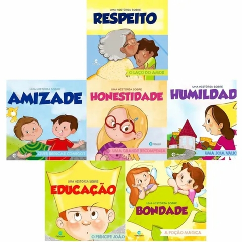 Livro Infantil Coleção Valores 1 Unidade -Culturama