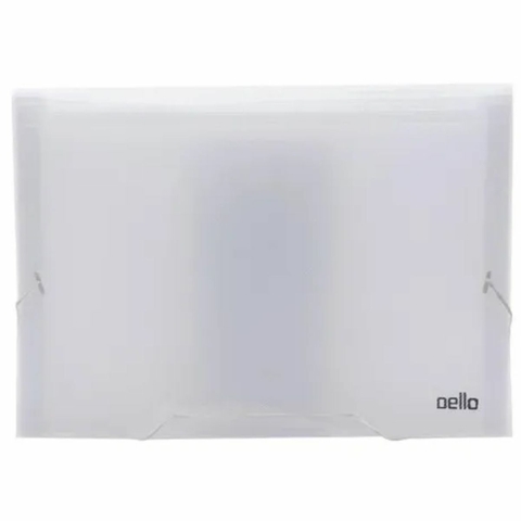 Pasta Sanfonada 31 Divisórias Cristal A4 c/ Visor Elástico