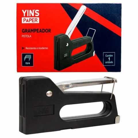 Grampeador Tapeceiro Plástico Yins