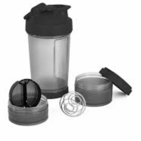 Shakeira Coqueteleira com Divisória 600 Ml Plasvale