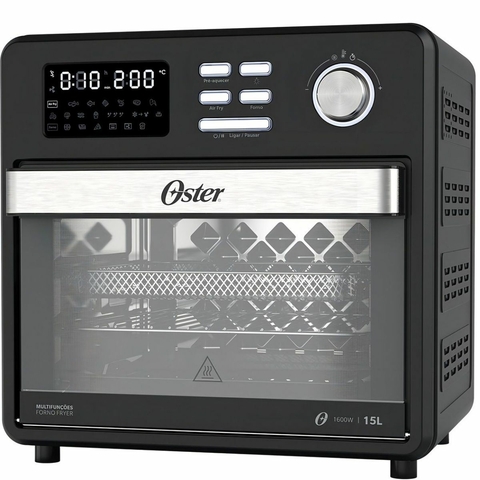 Forno e Air Fryer 15l Oster Multifunções 10 em 1 OFOR160-127
