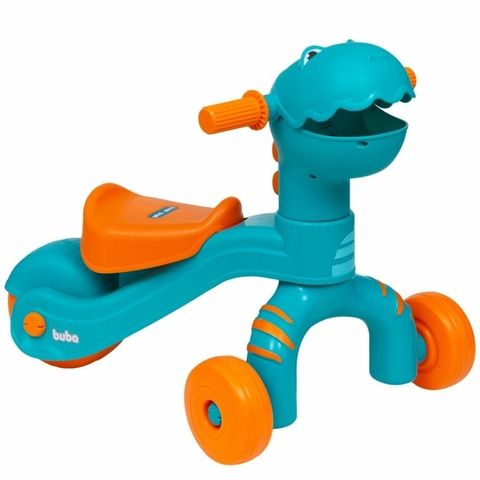 Triciclo Infantil Dinossauro Andador Som Luz Led 16993 Buba