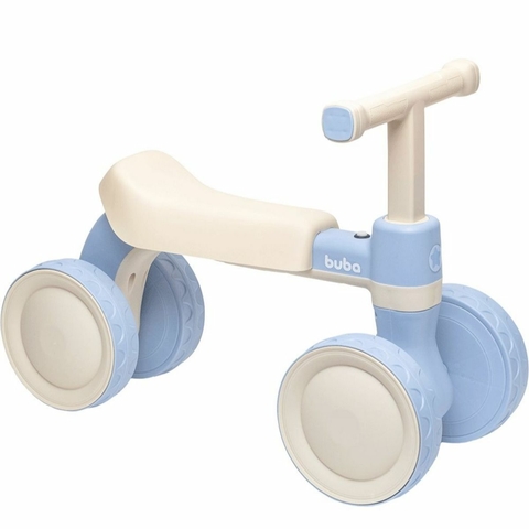 Bicicleta De Equilíbrio Buba Com Som Azul Pastel +12m