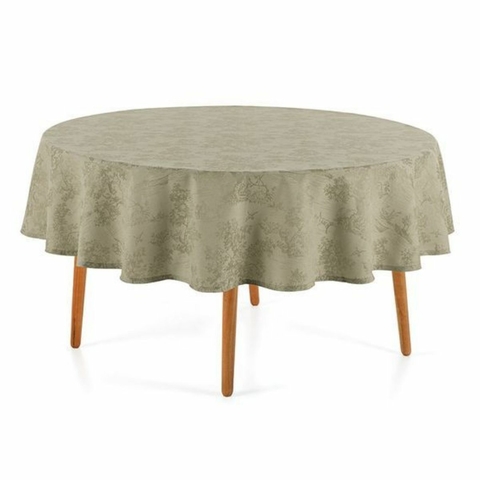 Toalha de Mesa Retangular 8 Lugares Katherine Branco Karsten