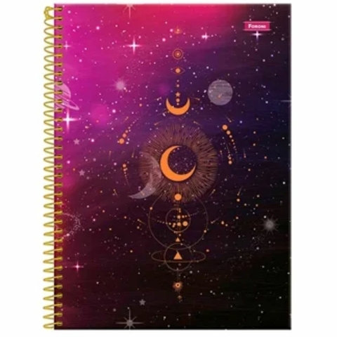 Caderno Universitario Cosmos Magic 10x1 160 fls 275mmx200mm