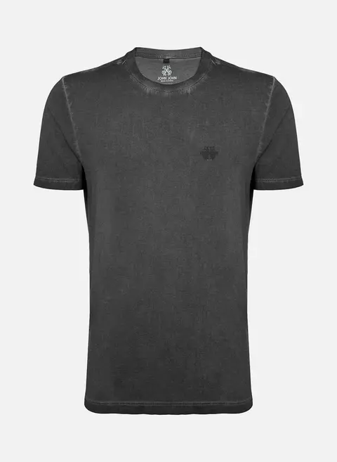 Camiseta Regular Fit Flame Transfer Dark John John Masculina - comprar online