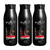 Kit 3 Shampoo Antiqueda para Crescimento Cabelos Explosão de Força 350ml Vult