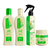 Kit Shampoo Condicionador Máscara e Leave In Cacheados Babosa e Macadâmia Cachos Bio Extratus