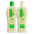 Kit Shampoo e Condicionador 500ml Cabelo Cacheado Babosa e Macadâmia Cachos Bio Extratus