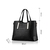 Bolsa Feminina Alça de Ombro com Necessaire Preta - comprar online