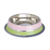 COMEDOURO INOX DUAL ROSA E VERDE P 210ML PARA CÃES E GATOS GERMANHART