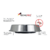 COMEDOURO INOX ANTIFORMIGA PARA CÃES 1350ML GERMANHART - comprar online