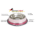 COMEDOURO INOX DUAL ROSA G 850ML PARA CÃES GERMANHART na internet