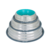 COMEDOURO INOX PREMIUM AZUL 450ML PARA CÃES E GATOS GERMANHART - comprar online