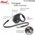 GUIA FLEXI BLACK DESIGN FITA P 5M AZUL PARA CÃES - comprar online
