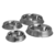 COMEDOURO INOX ANTIFORMIGA PARA CÃES 1350ML GERMANHART - Pata Certa Pet