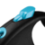 GUIA FLEXI BLACK DESIGN FITA P 5M AZUL PARA CÃES na internet