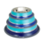 COMEDOURO INOX DUAL AZUL G 850ML PARA CÃES E GATOS GERMANHART na internet