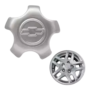Calota Central Tampa Miolo De Roda S10 97/02 Prata