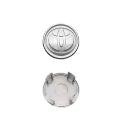 Jogo de Calota Central Tampa Miolo De Roda Toyota 05/09 Prata - comprar online