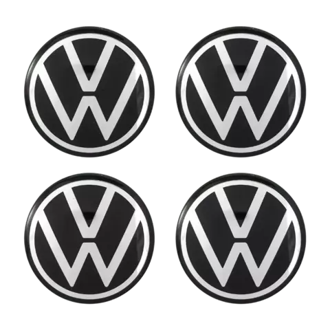 Jogo de Calota Central Tampa Miolo De Roda VW Garra Esportiva Nivus