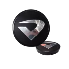 Jogo de Calota Central Tampa Miolo De Roda Volcano C/Emblema - comprar online