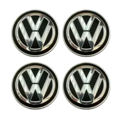 Jogo de Calota Central Tampa Miolo De Roda VW Garra Esportiva G6