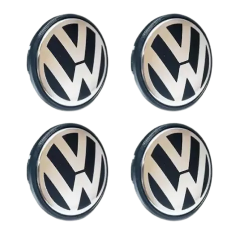 Jogo de Calota Central Tampa Miolo De Roda VW Garra Esportiva G5
