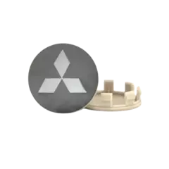 Jogo de Calota Central Tampa Miolo De Roda Mitsubishi L200 Triton Grafite - comprar online