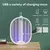 Mata-mosquitos elétricos elétricos, mata-mosquitos com luz UV, recarregável p na internet