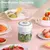 Usb portátil elétrica alimentos chopper para cozinha, mini alho espremedor, mo