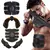 Estimulador Muscular Sem Fio Elétrico EMS 8 Pack Estimulador Abdominal ABS Fitn