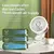 Ar condicionado de 8000mah para acampamento, luz recarregável, ventilador circu - Oferta prime