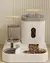 Alimentador automático cão gato tigela de comida com fonte água grande capaci - Oferta prime