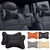 Almofadas para pescoço de carro, ambos os lados, couro pu, 1 peça, pacote, enc - comprar online