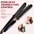 4 engrenagens temperatura ajustável 2in1 profissional alisador de cabelo de fer - comprar online