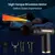 Pistola de massagem Fascial elétrica portátil, massageador de percussão, rela - Oferta prime