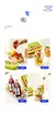 Bandeja de cubos de gelo com canudo 2 em 1 de qualidade alimentar, molde de pres - comprar online