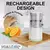 Espremedor sem fio automático laranja limão espremedor carga usb separador de - loja online