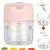 Usb portátil elétrica alimentos chopper para cozinha, mini alho espremedor, mo - comprar online