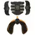Estimulador Muscular Sem Fio Elétrico EMS 8 Pack Estimulador Abdominal ABS Fitn - comprar online