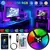 Bluetooth LED Lights Strip 5050, Smart App, Controle remoto, Lâmpada de diodo f