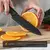 Conjunto de facas de cozinha 5 peças, conjunto de facas de aço preto de alta q - loja online