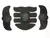 Estimulador Muscular Sem Fio Elétrico EMS 8 Pack Estimulador Abdominal ABS Fitn