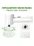 Purificador giratório elétrico, escova de limpeza sem fio para banheiro, purif - Oferta prime